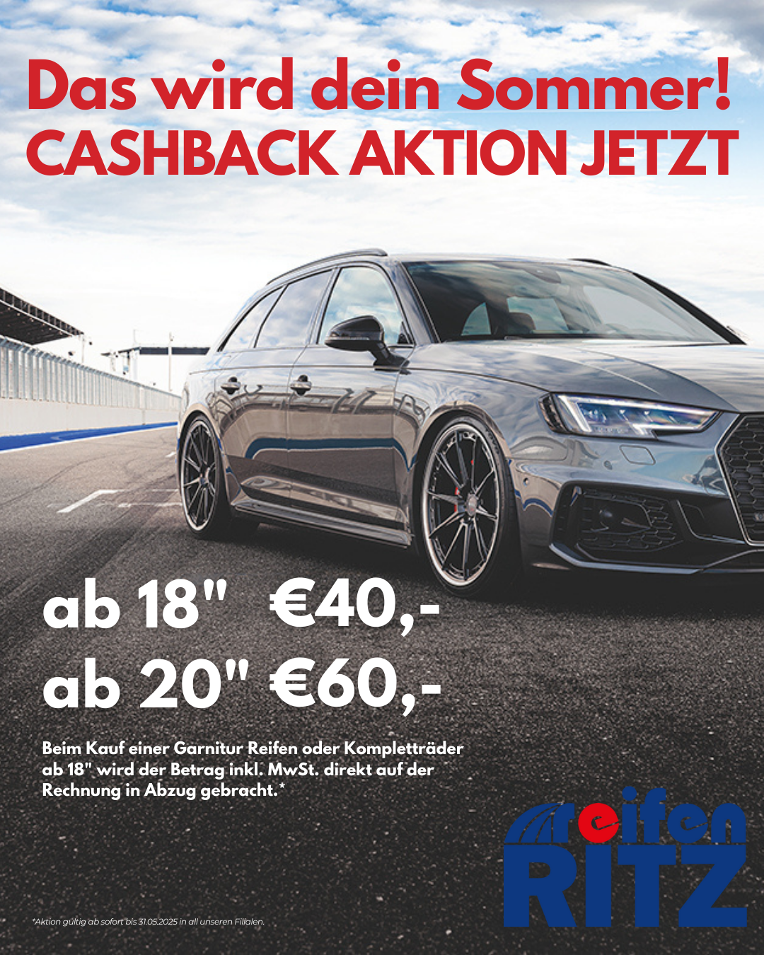Sommer Cashback 25